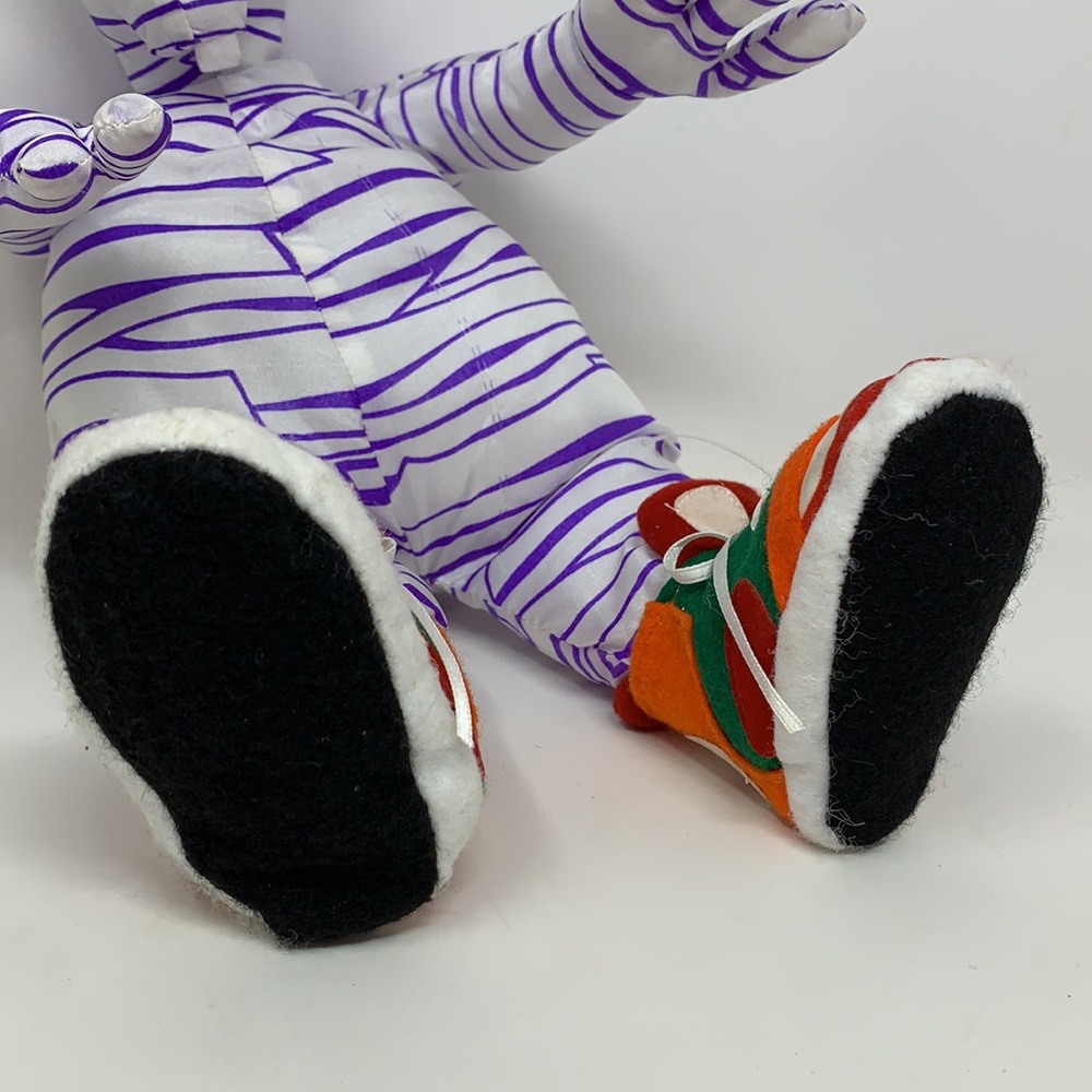 Vintage 1997 Monster Bash Gibson Greetings mummy Halloween stuffed doll RARE - Picture 8 of 17